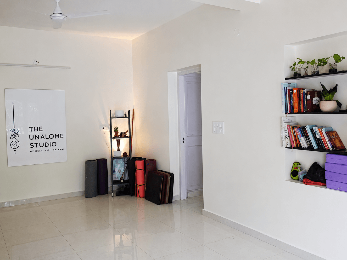 The Unalome Studio — movement space by Heal with Shivani